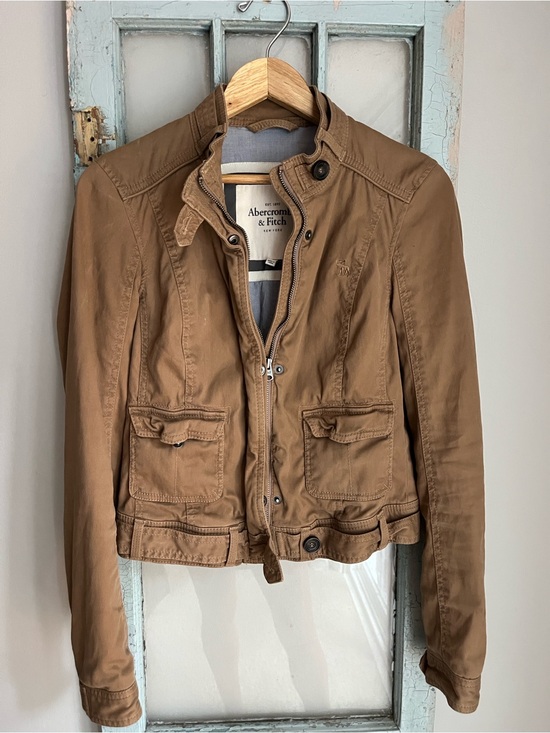 Abercrombie & Fitch Jackets & Blazers - Abercrombie & Fitch Women's Brown Utility Jacket